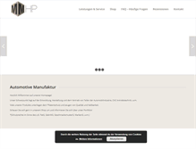 Tablet Screenshot of mm-hp.de